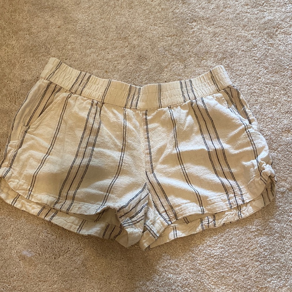 Black stripe shorts